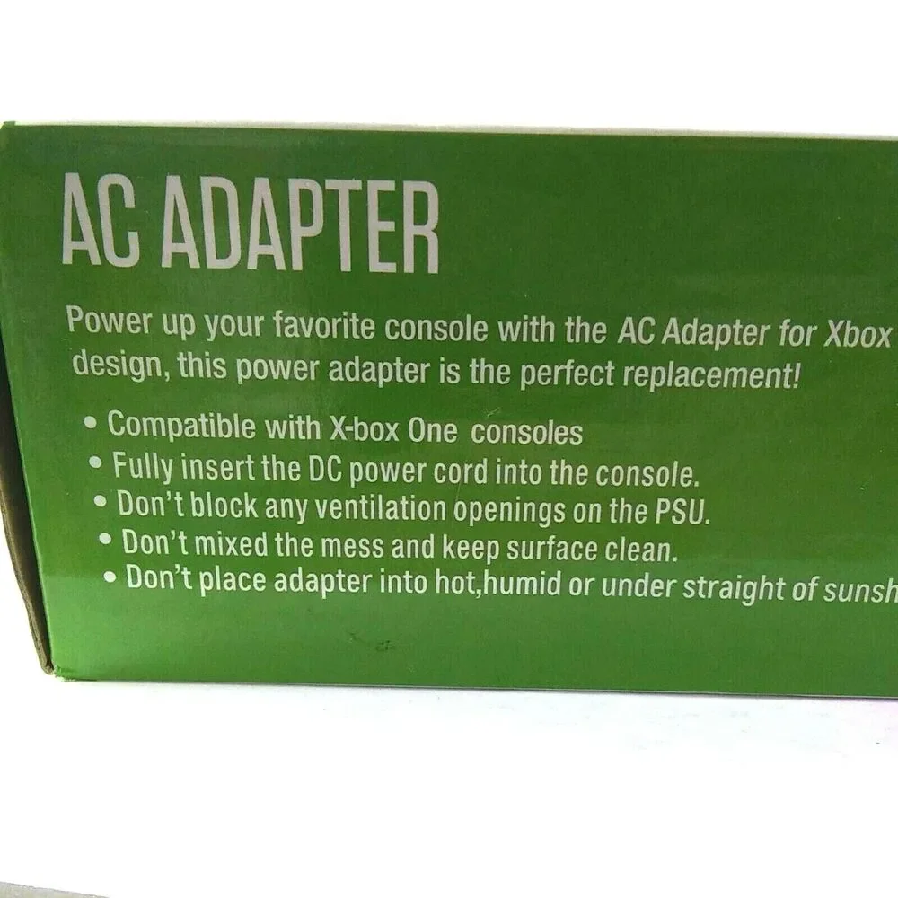 A C Adapter For X Box One New In Box